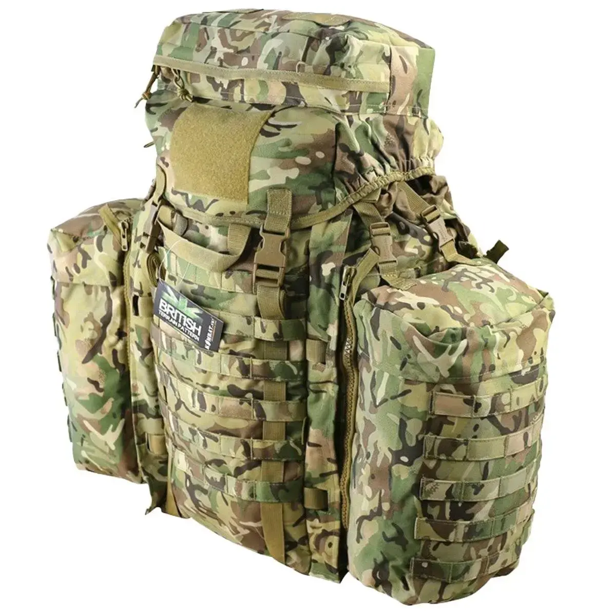 Kombat 90L Tactical Assault Pack Btp With Pouches 1