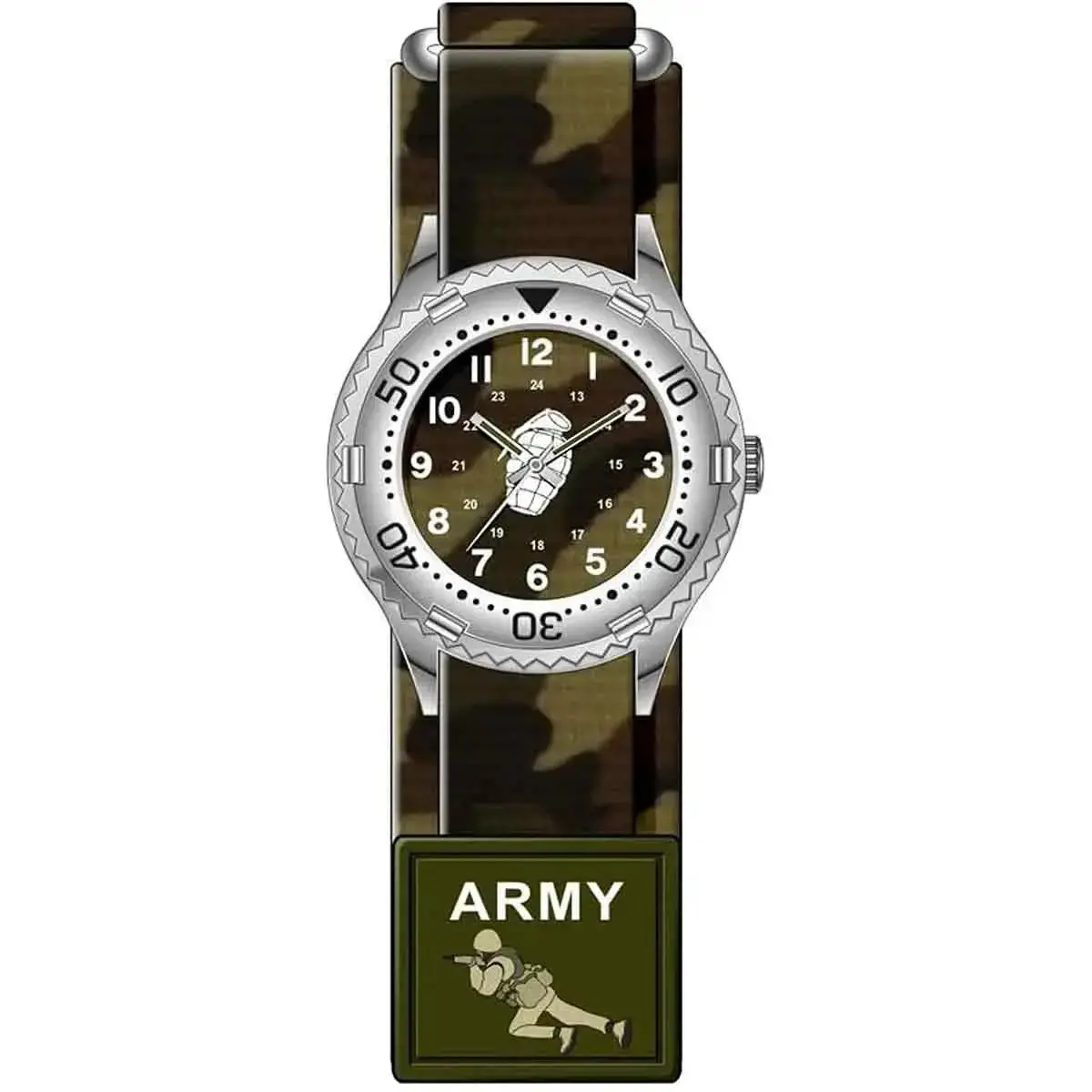 Kombat Kids Camouflage Army Watch 1