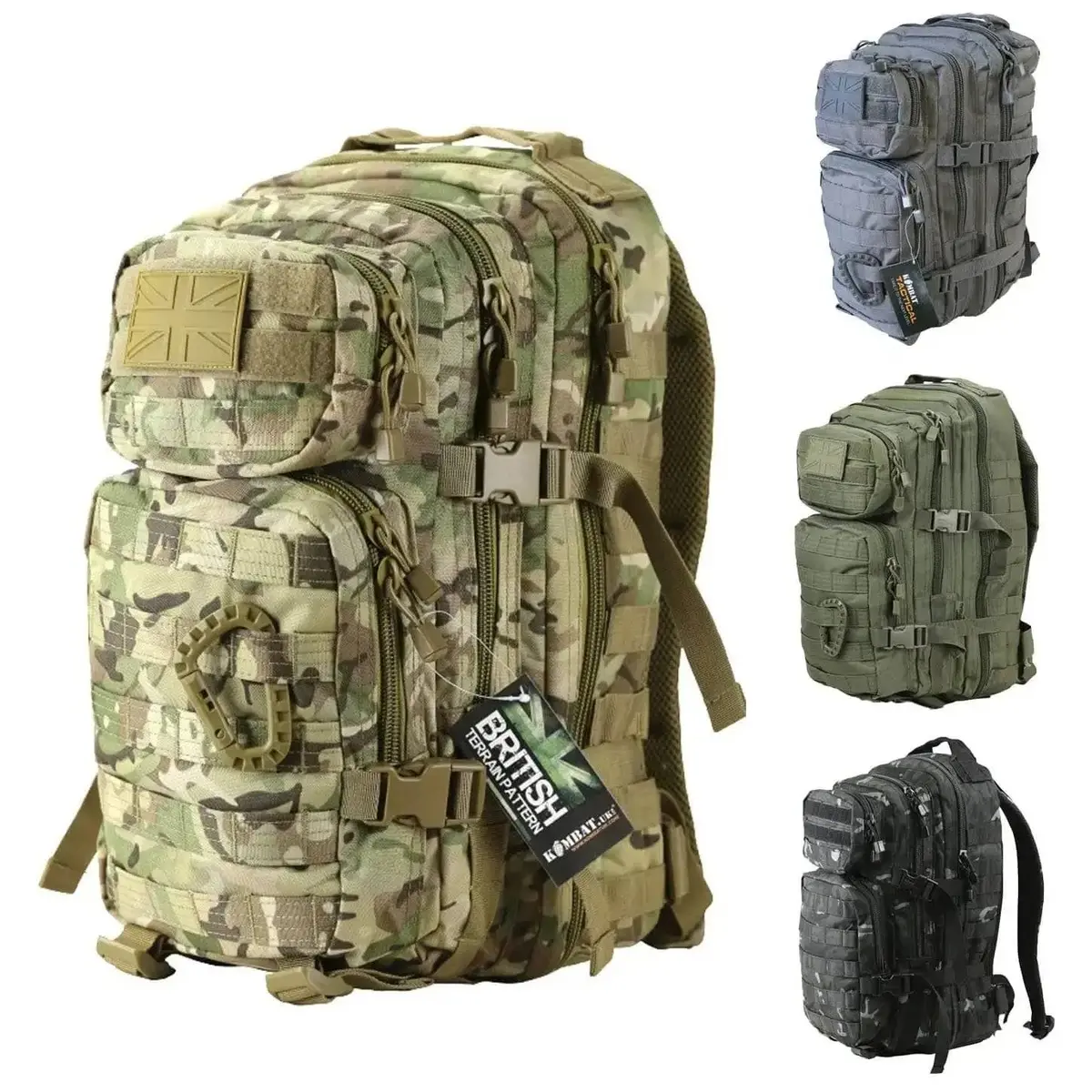 Kombat Small 28 Litre Molle Assault Patrol Pack 1