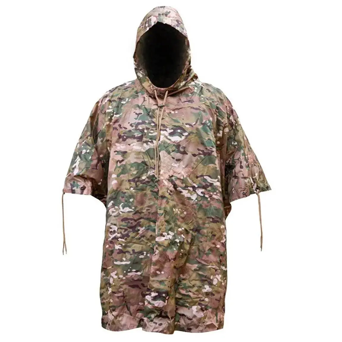 Kombat Us Style Hooded Poncho Btp 1