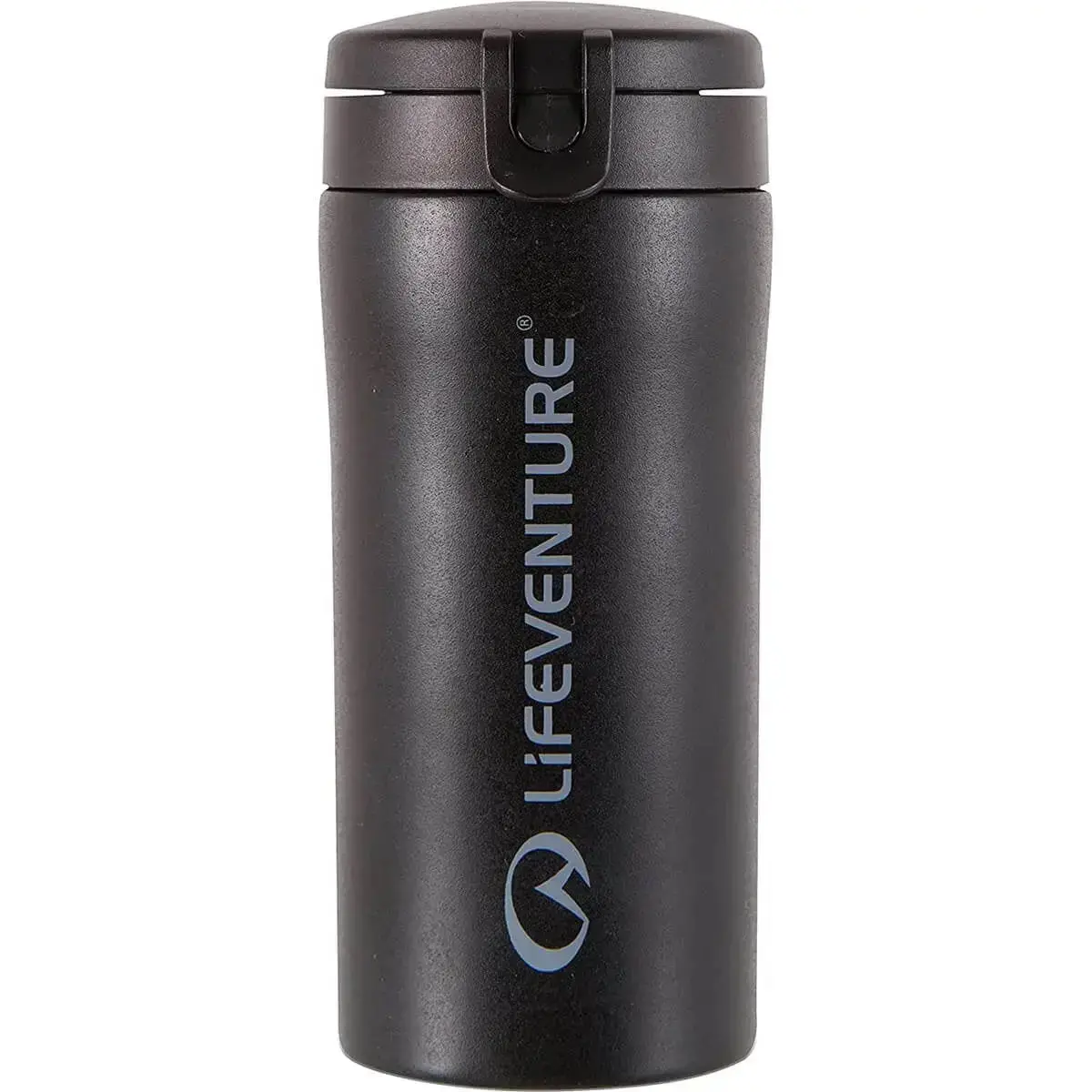 Lifeventure Flip Top Thermal Mug Black 1