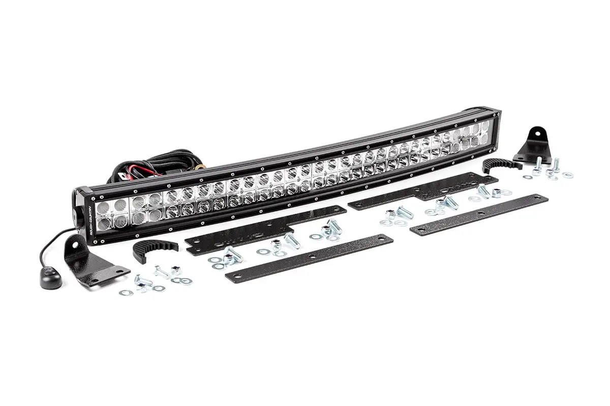 Chevrolet 30In Curved Cree Led Grille Kit | Dual Row (14-15 Silverado 1500) | 2014-2015 | Rough Country | 70624 1