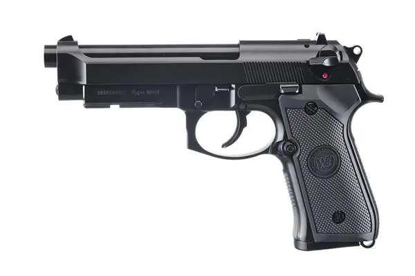 We-Tech M9a1 New Gen Gbb Pistol (Black / Silver) 1