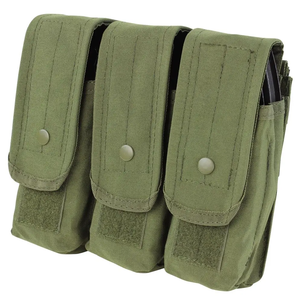 Condor Ma33: Triple Ar/Ak Mag Pouch (Black / Tan / Od Green) 3
