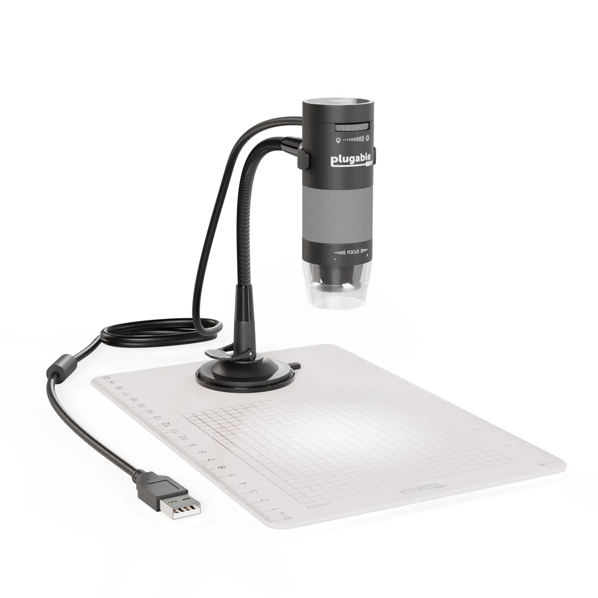 Plugable 250X Digital Usb Microscope With Observation Stand (Prior Version) 1