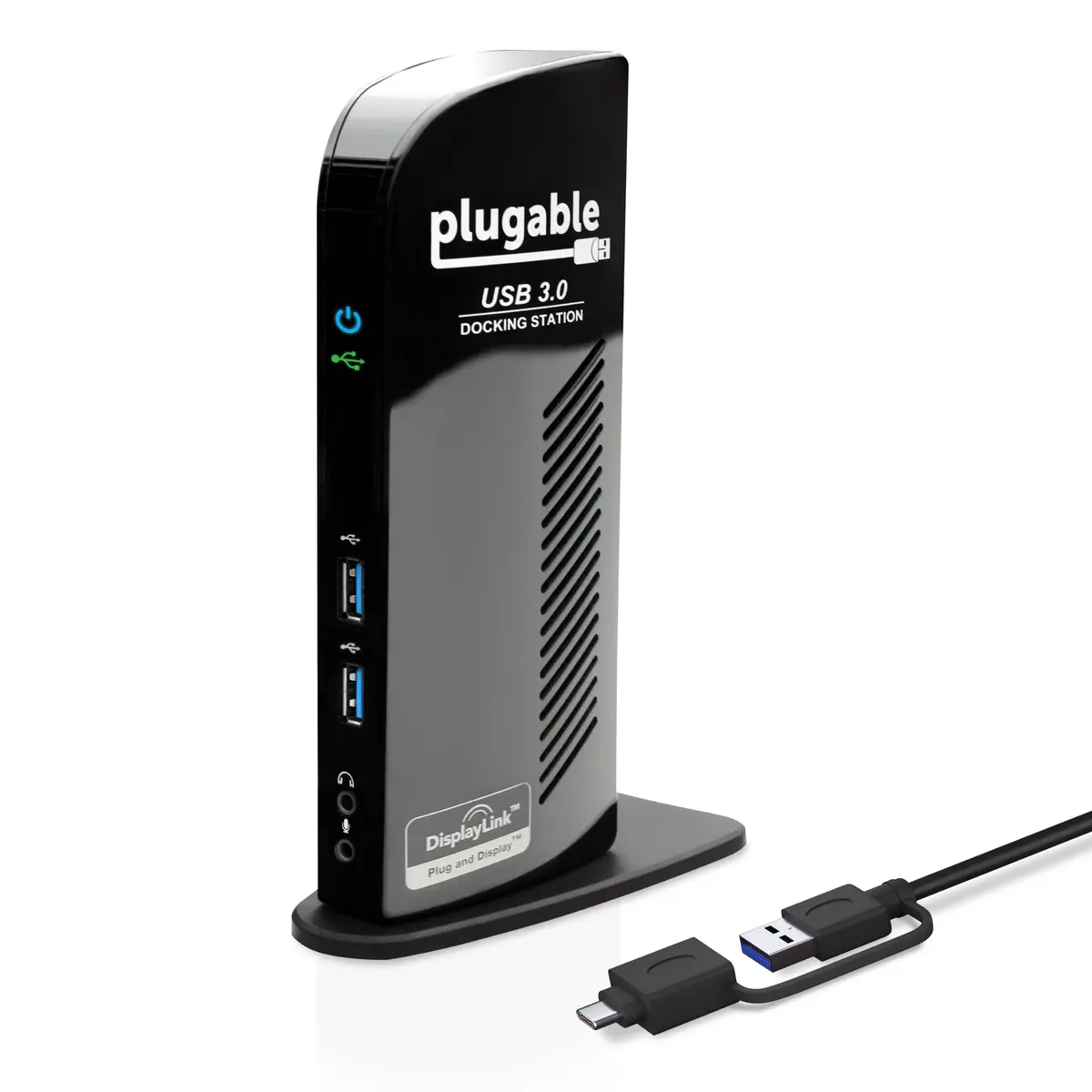 Plugable Universal Dual Monitor Docking Station - Ud-3900 (Prior Version) 1