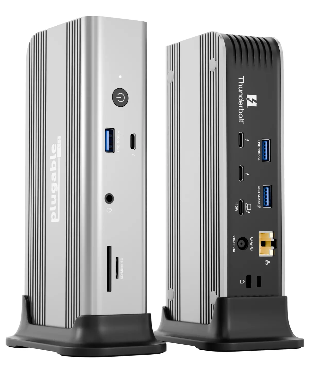 Plugable Thunderbolt 5 Dock With 3X Thunderbolt 5 Ports, 140W Laptop Charging 1