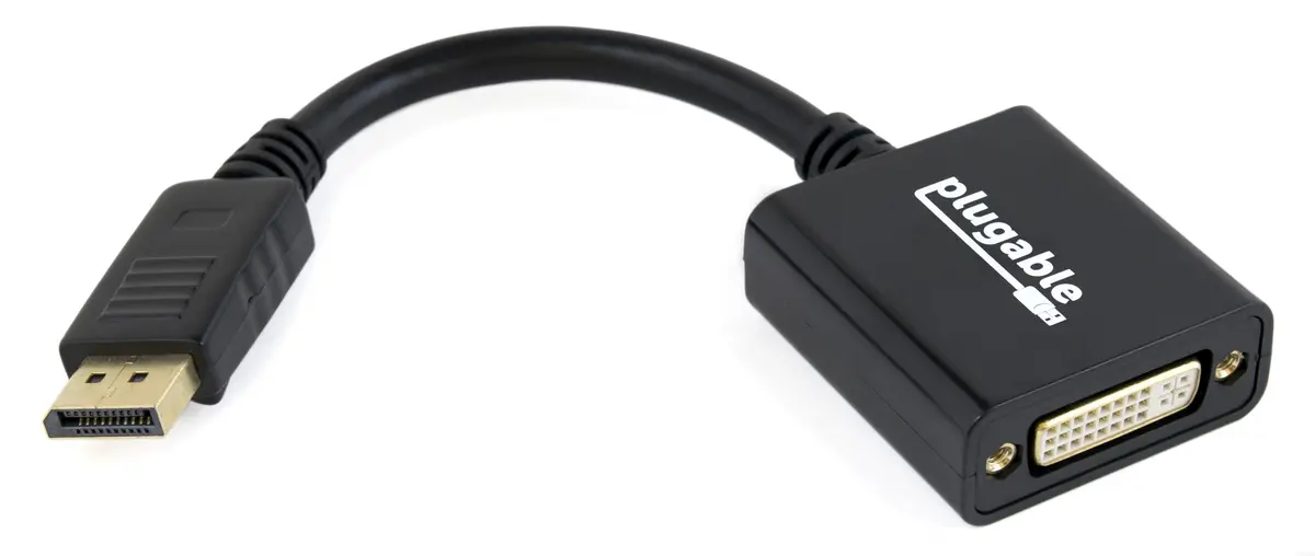 Plugable Displayport To Dvi Adapter (Passive) 1