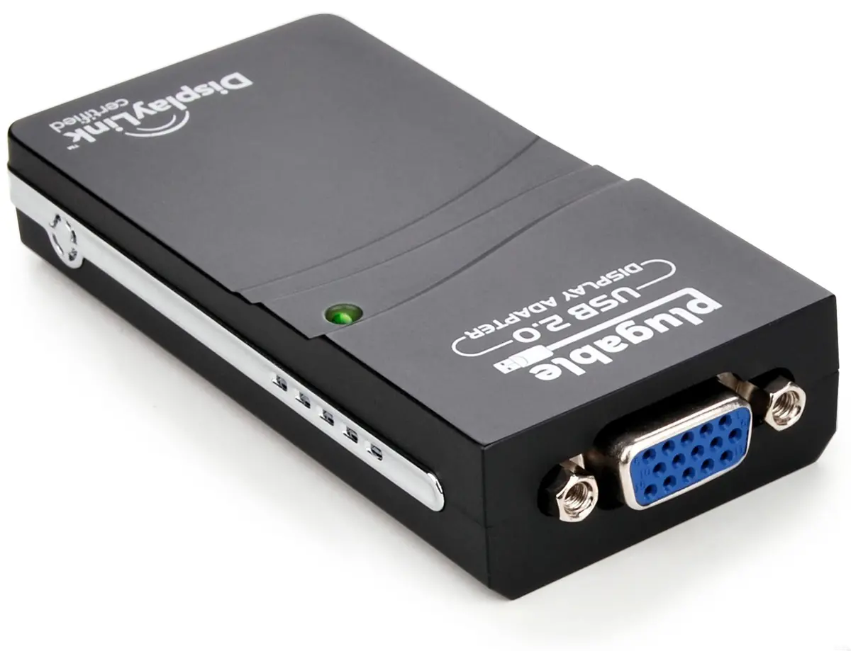 Plugable Usb 2.0 Vga Adapter For Multiple Monitors 1