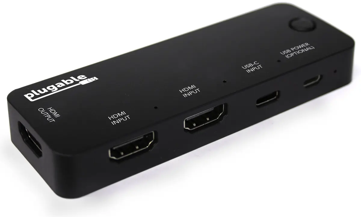 Plugable Hdmi Switch With Usb-C 1