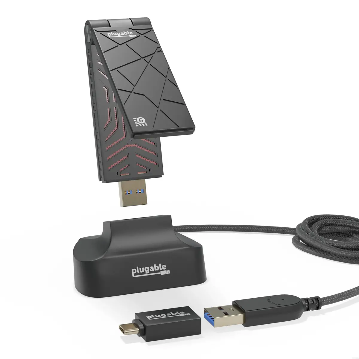 Plugable Usb 3.0 Wi-Fi 6 Ax1800 Wireless Adapter 1