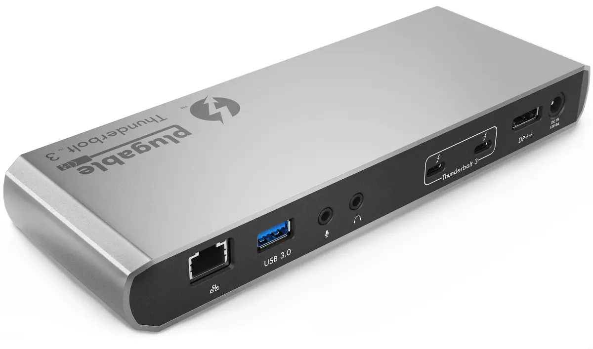 Plugable Single Display Thunderbolt™ 3 Docking Station (No Host Charging) 1