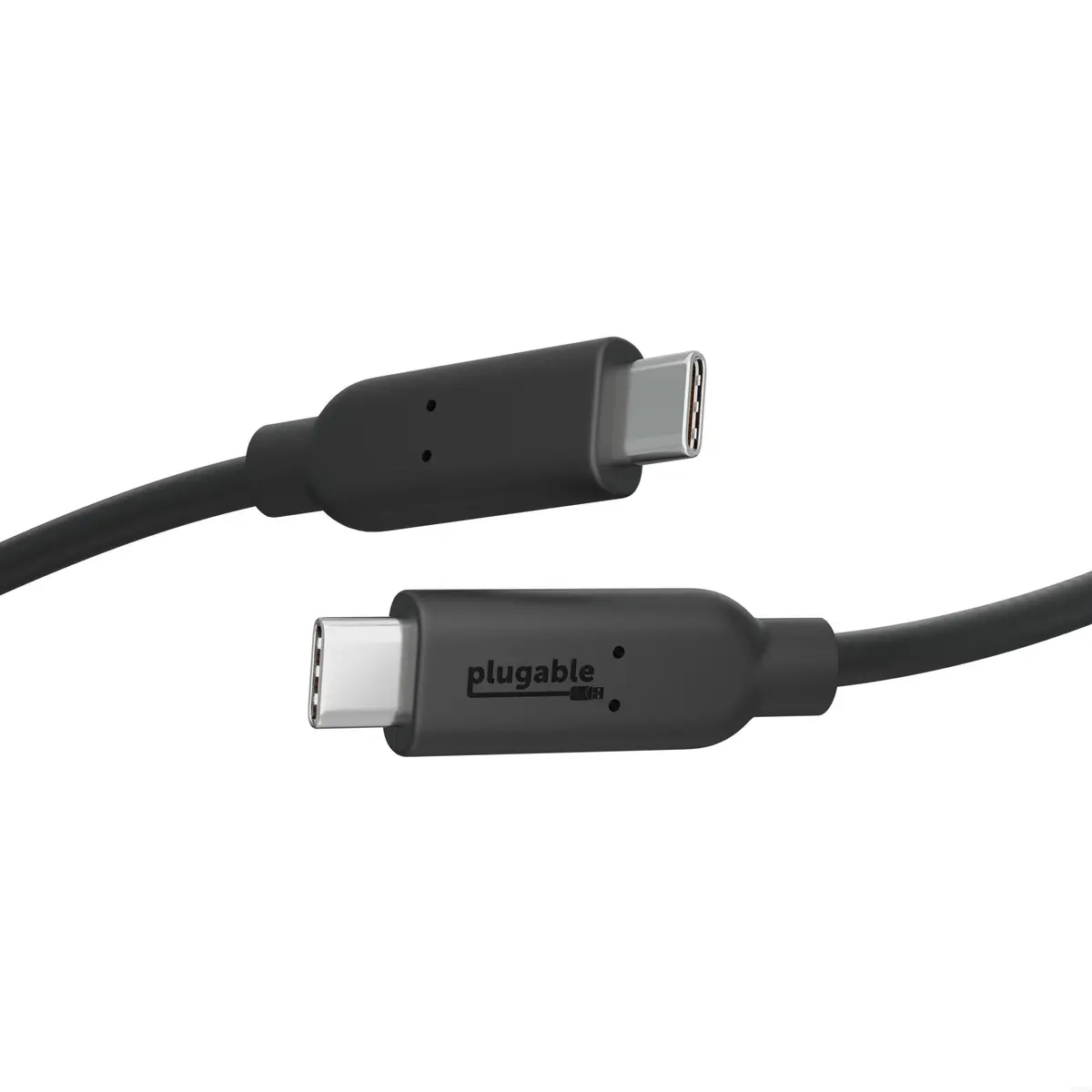 Plugable 10Gbps Usb C To Usb C Cable, 3.3 Feet (1 Meter), 5A, Usb-If Certified, Usb 3.1 Gen 2 Type-C - Driverless 1