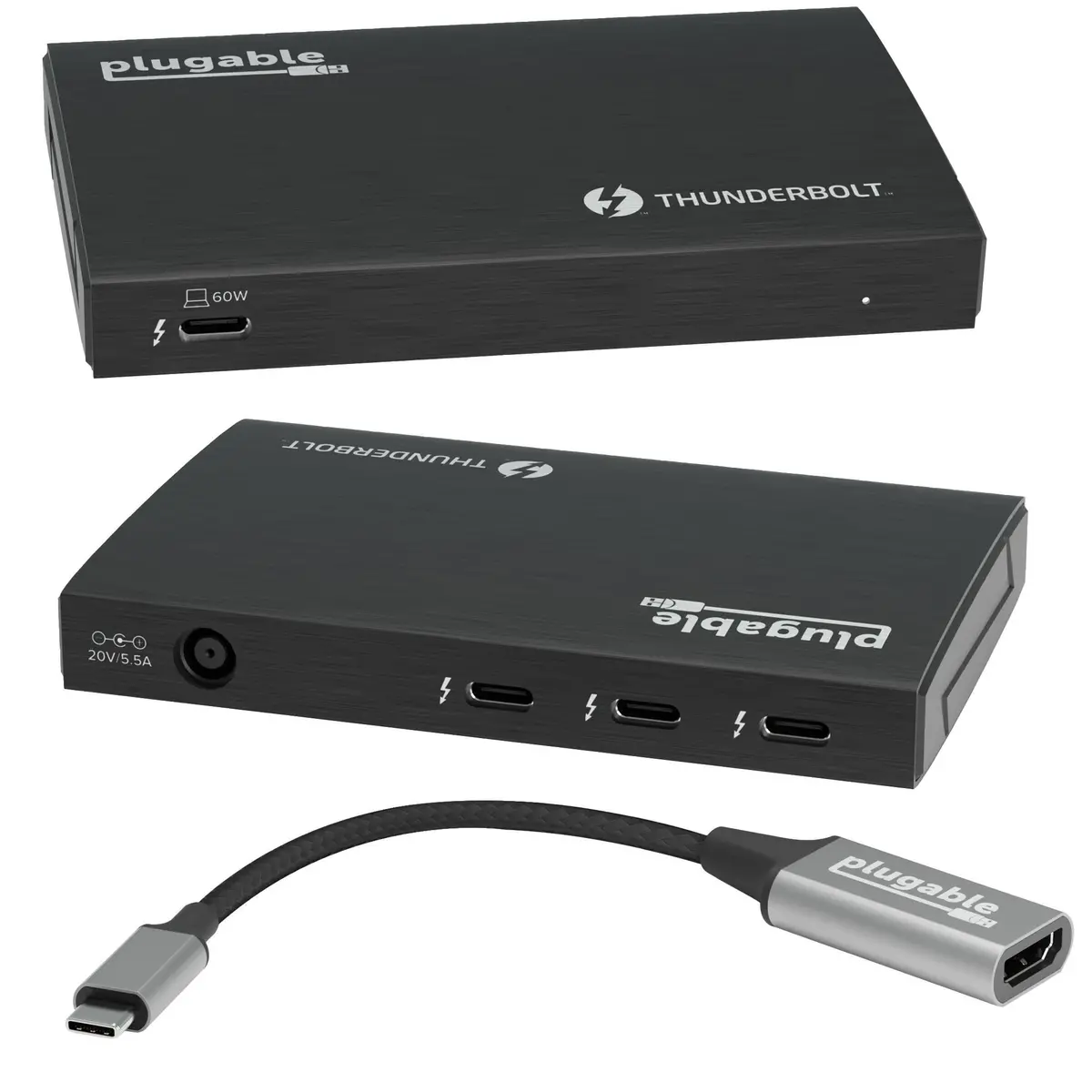 Plugable Thunderbolt 4 And Usb4 Hub 1