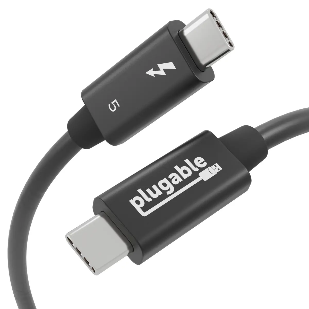 Plugable Thunderbolt 5 Cable 80Gbps (3.3Ft/1M) 1