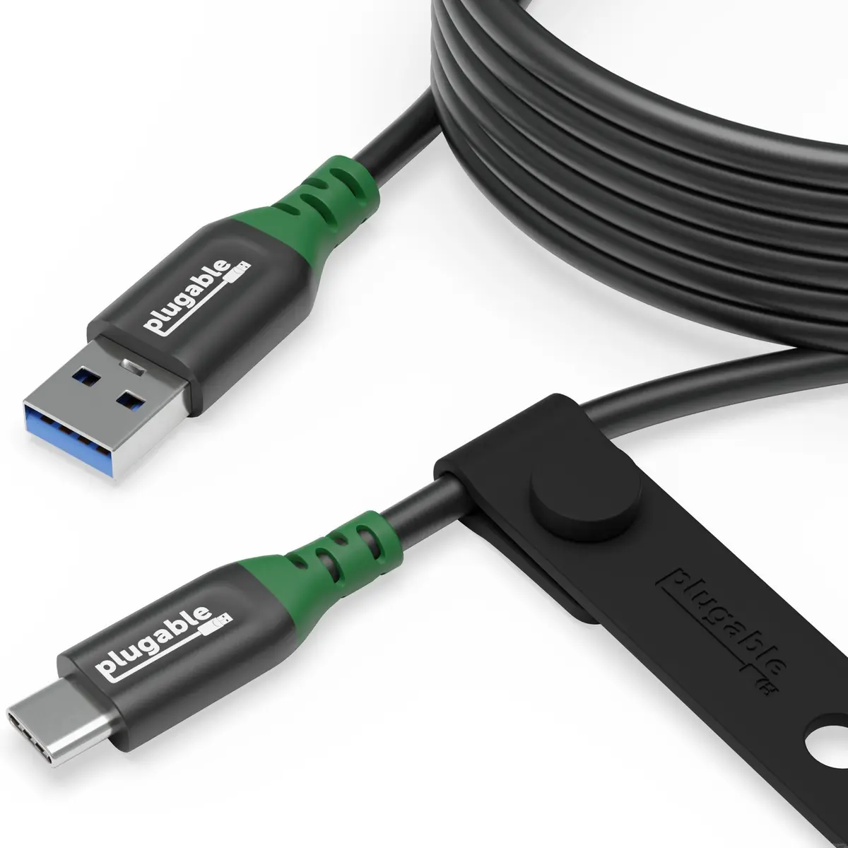 Plugable Usb C To Usb A Cable For Data And Charging (6.6Ft / 2M) 1
