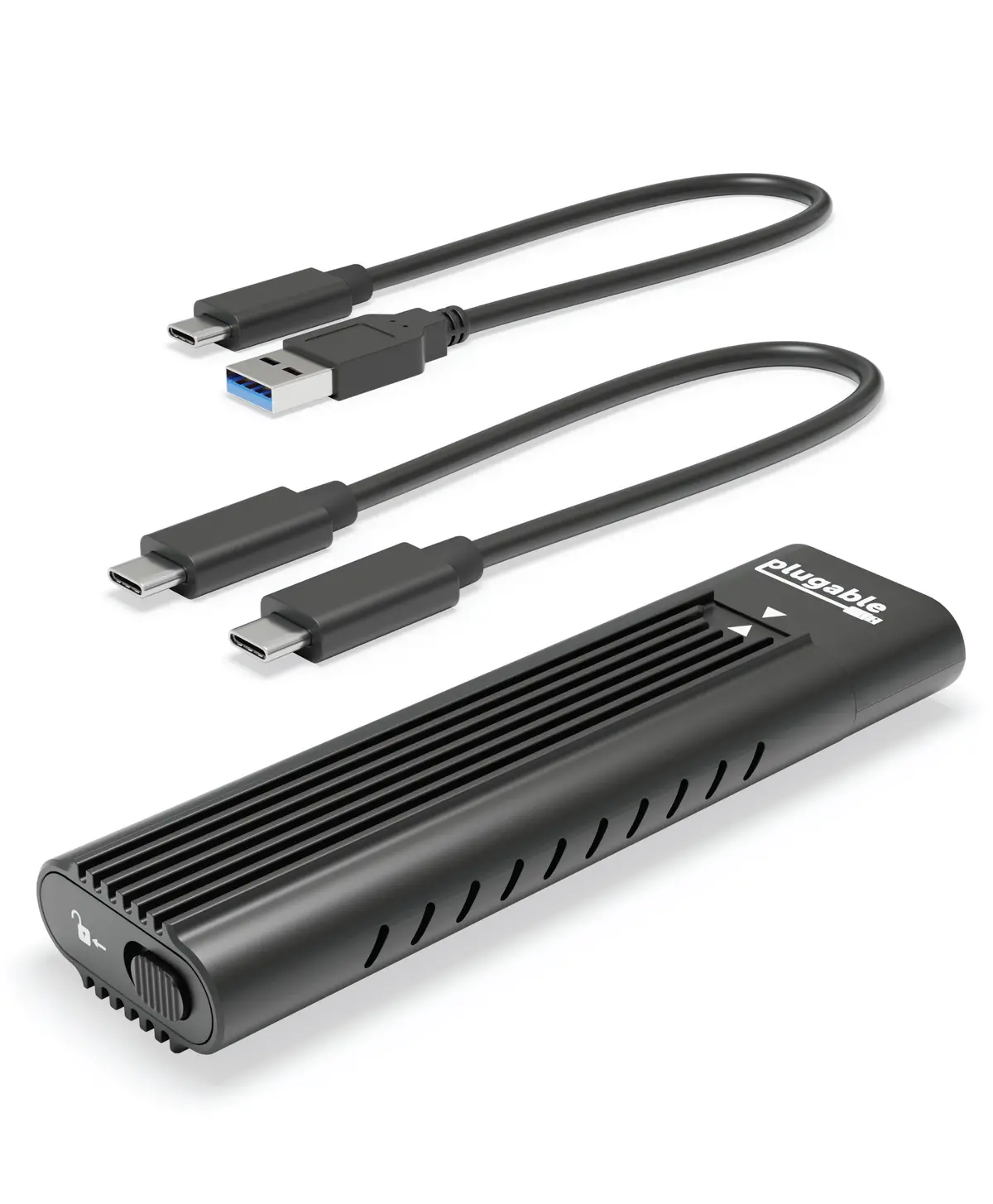 Plugable Usb 3.1 Gen 2 Tool-Free Nvme Enclosure 1