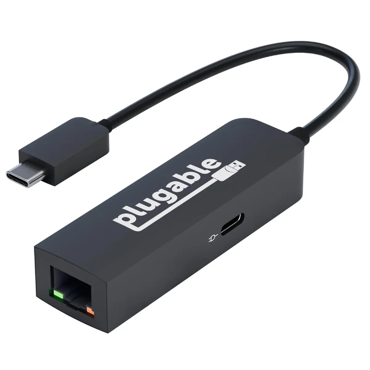 Plugable Usb-C To 2.5 Gbps Ethernet Adapter With 100W Usb-C Charging 1
