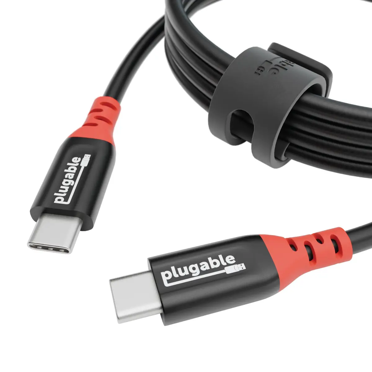 Plugable Usb-C Cable, Data Blocker Charge Only, 240W (6.5 Ft / 2M) 1