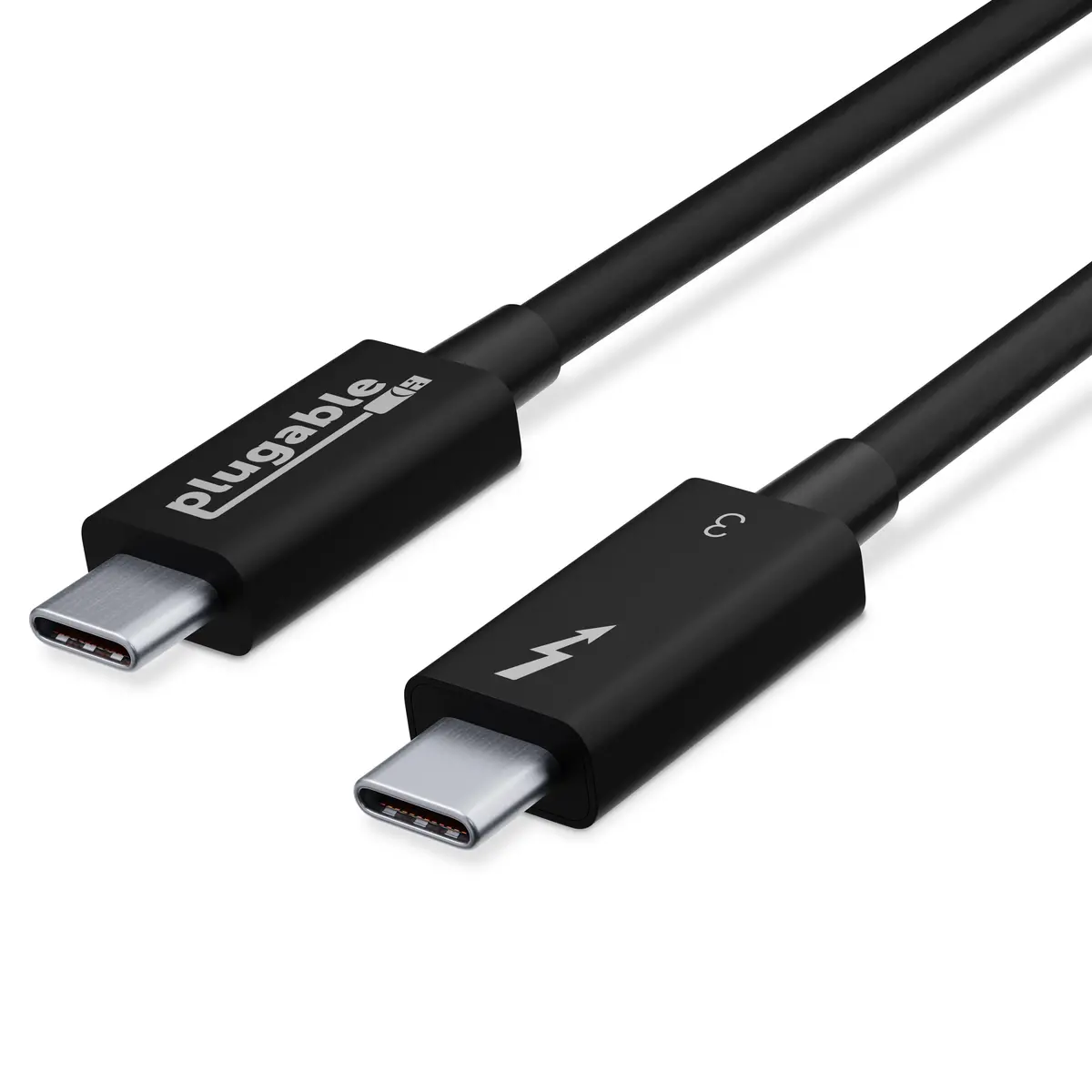 Plugable Thunderbolt 3 Cable (40Gbps, 2.6Ft/0.8M) 1