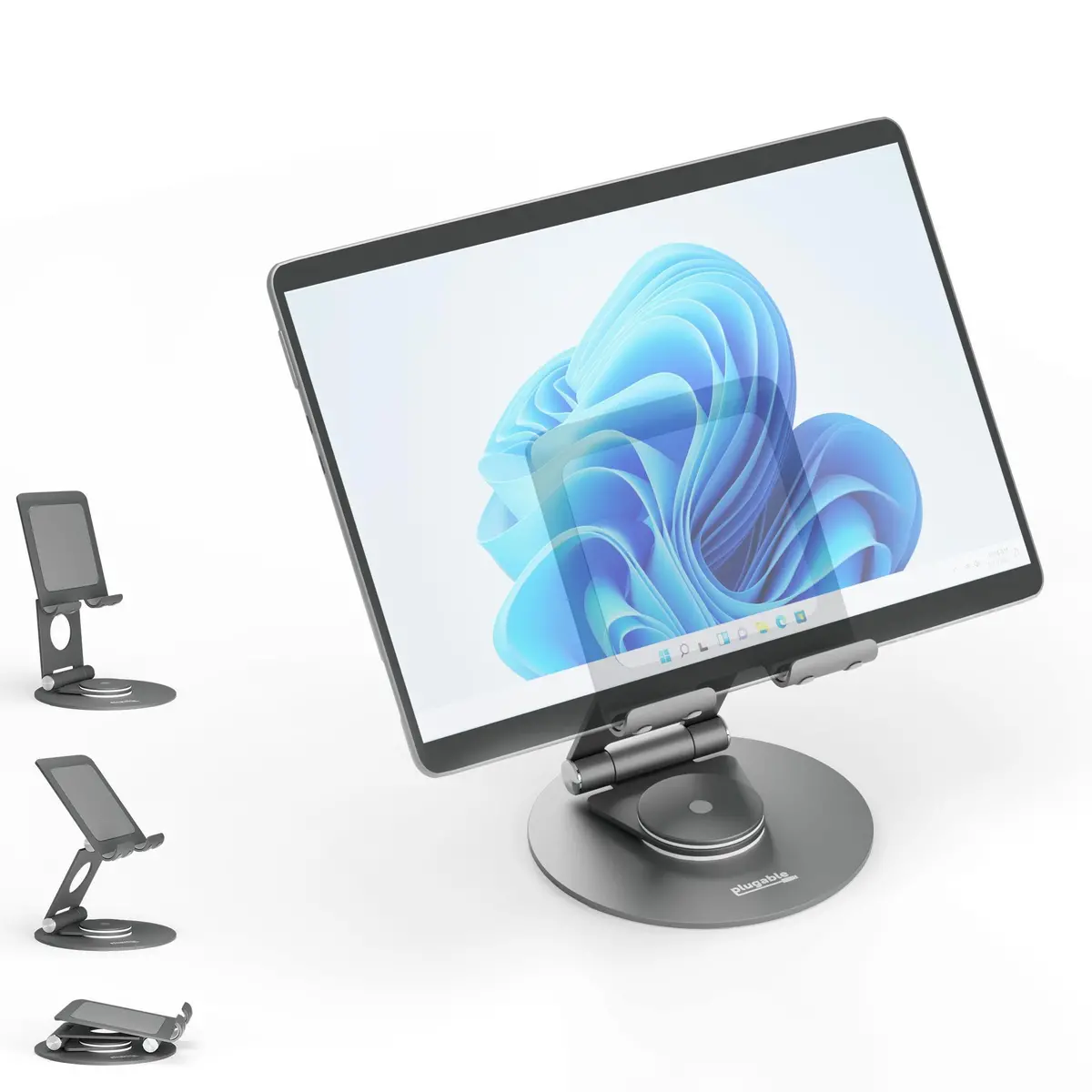Plugable Universal Tablet Stand, 360° Rotating Base 1
