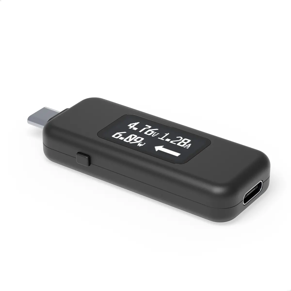 Plugable Usb-C Voltage & Amperage Meter For High Power Devices (240W Epr) 1
