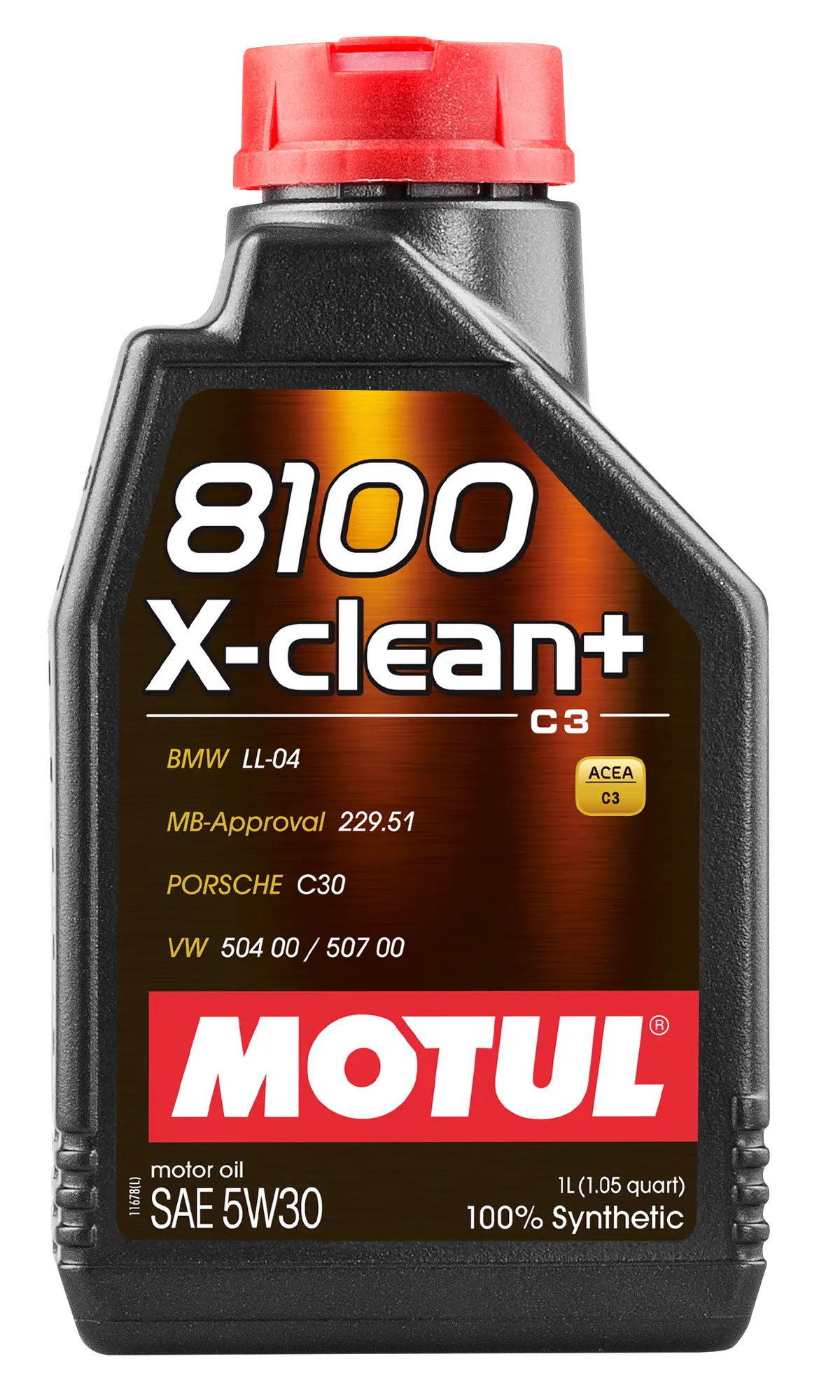 Motul 8100 X-Clean + 5W30 Engine Oil 1