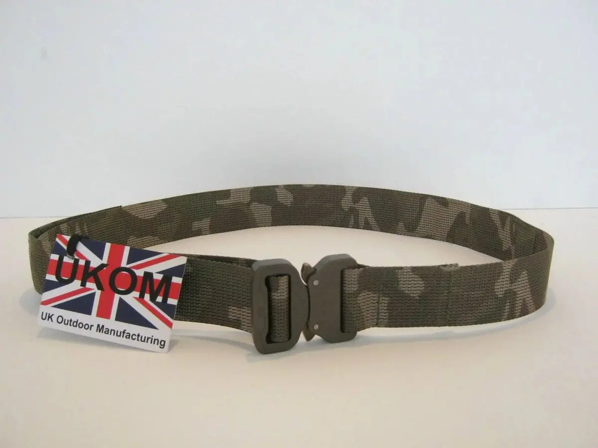 Multicam Lightweight Tactical Belt With Cobra Buckle 1