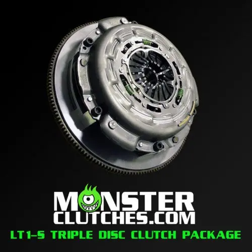 Lt1-S Organic Triple Disc Cts-V Clutch Kit - Rated At 1150 Rwhp/Rwtq 1
