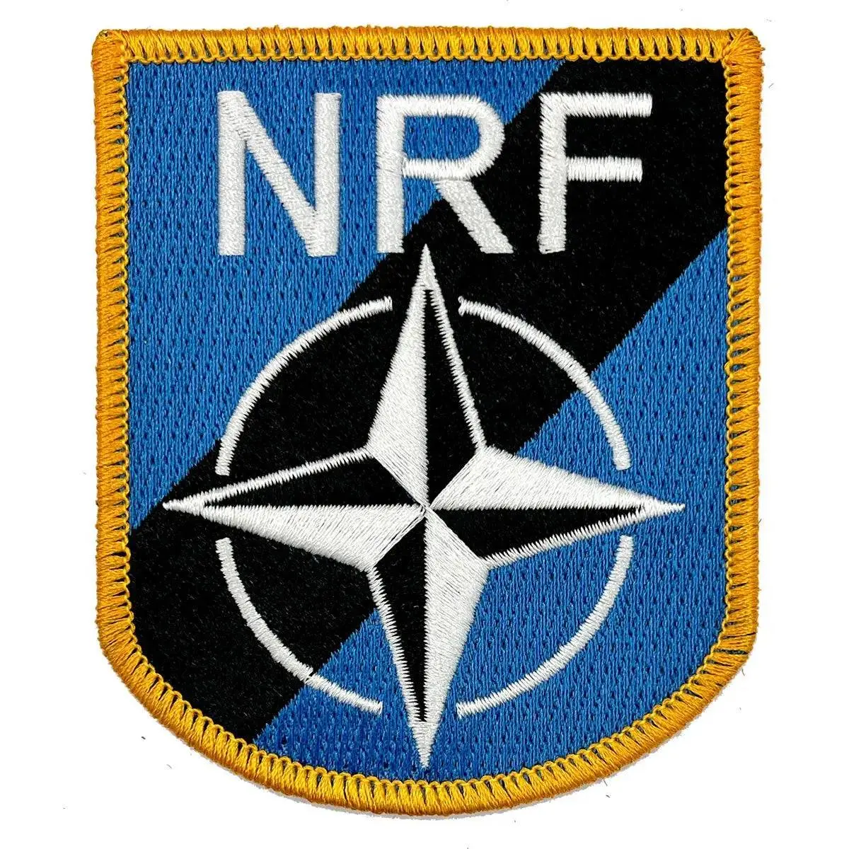 Nato Response Force Nrf Blue Iron On Trf 1