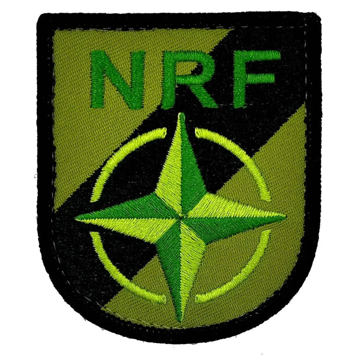 Nato Response Force Nrf Subdued Hook & Loop Trf 1