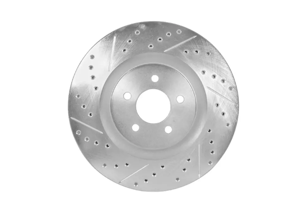 2007-2013 Infiniti G37 / 2014-2016 Infiniti Q60 - Stillen Cross Drilled & Slotted 1-Pc Rotors (Set Of 4) - Nis91006 1