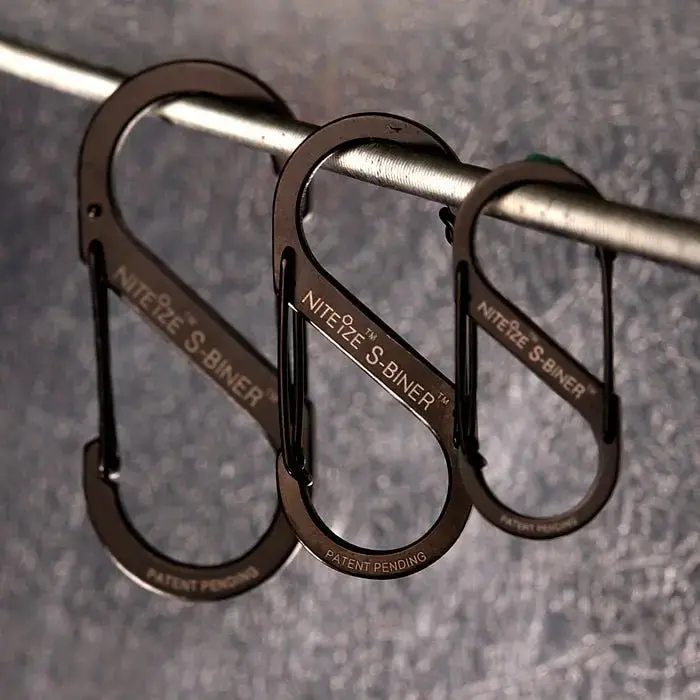 Nite-Ize S-Binner Size 3 Carabiner Black 1