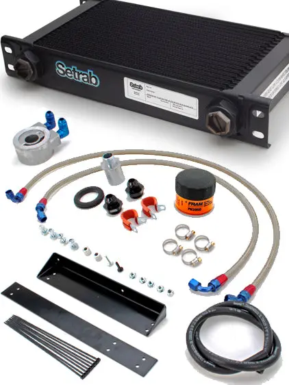 Nissan 370Z [Z34] / Infiniti G37, Q40, Q60 - Stillen Setrab Oil Cooler Kit [Street] - 400637 1