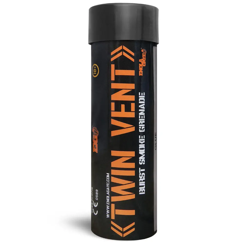Eg Twin Vent Ii Burst Wire Pull Smoke Grenade (Green / Orange / Purple / Blue) 2