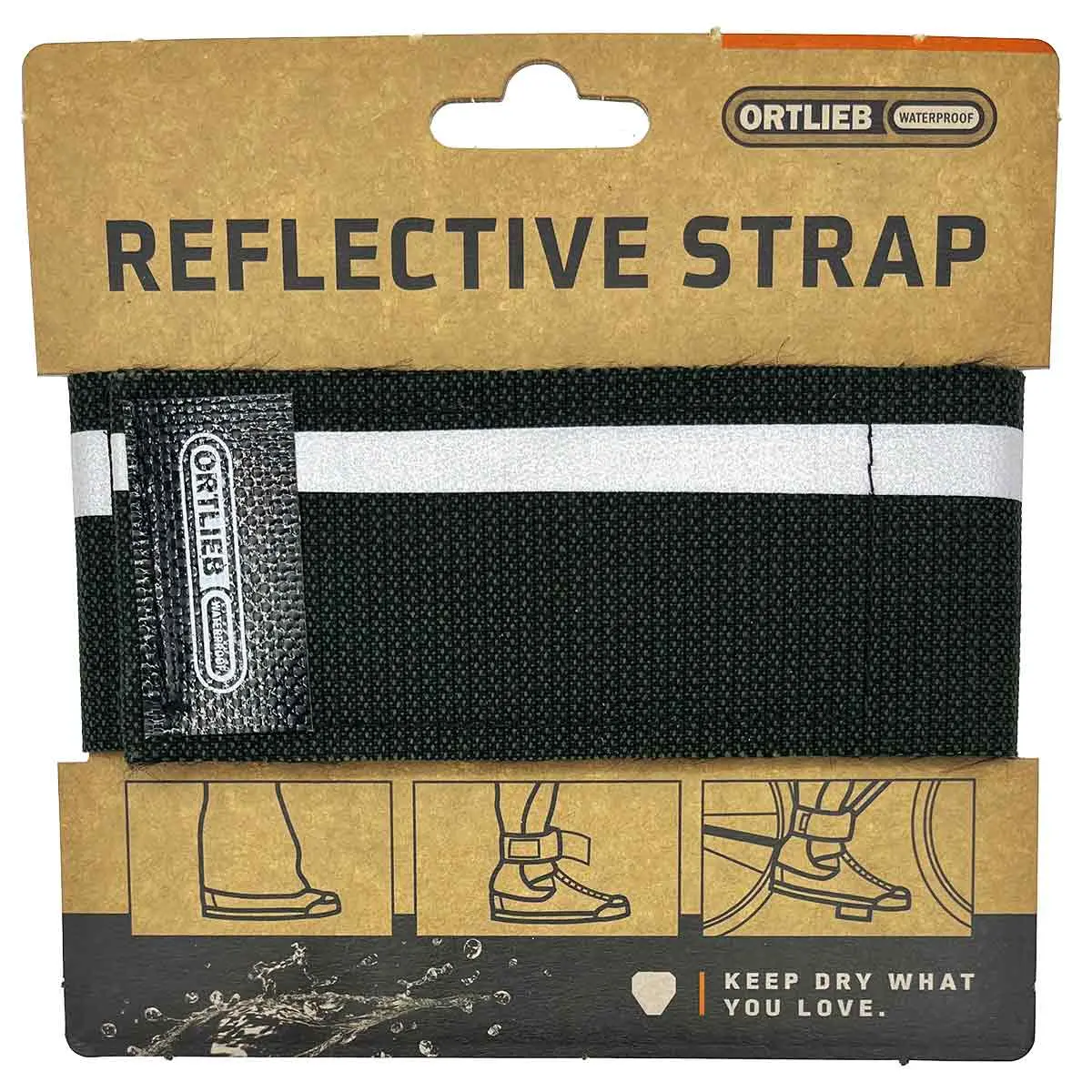 Ortlieb Cycling Reflective Leg Strap 1