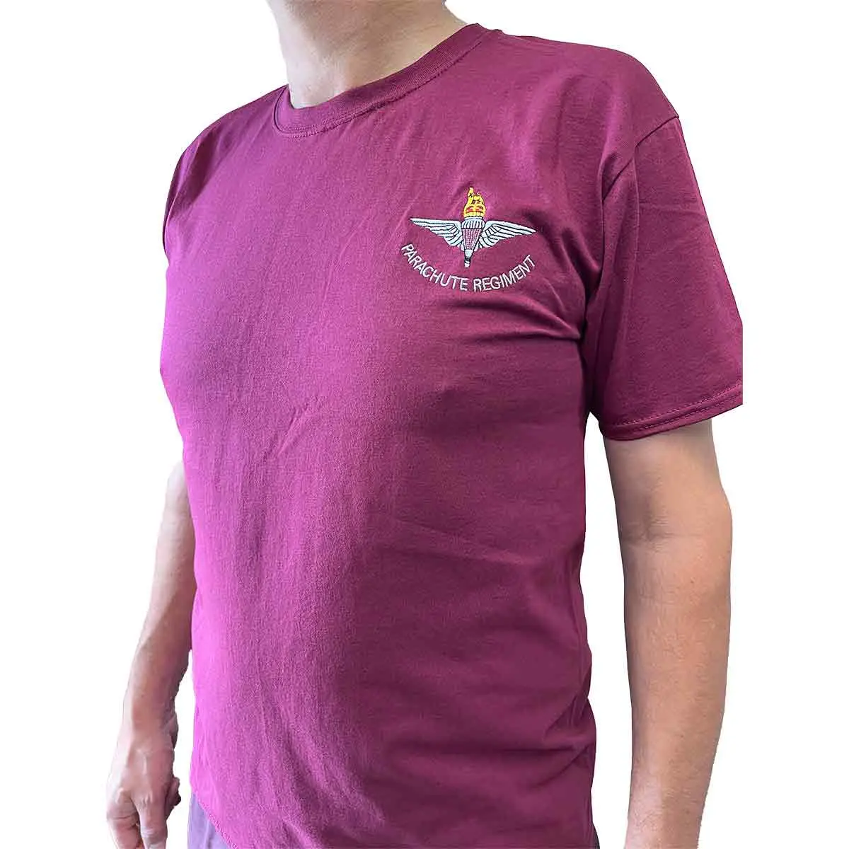 Parachute Regiment Maroon T-Shirt 1