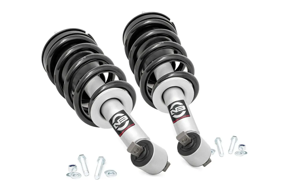 Loaded Strut Pair | Stock | Chevrolet Silverado/Gmc Sierra Sierra 1500/Silverado 1500 | 2014-2018 | Rough Country | 501096 1