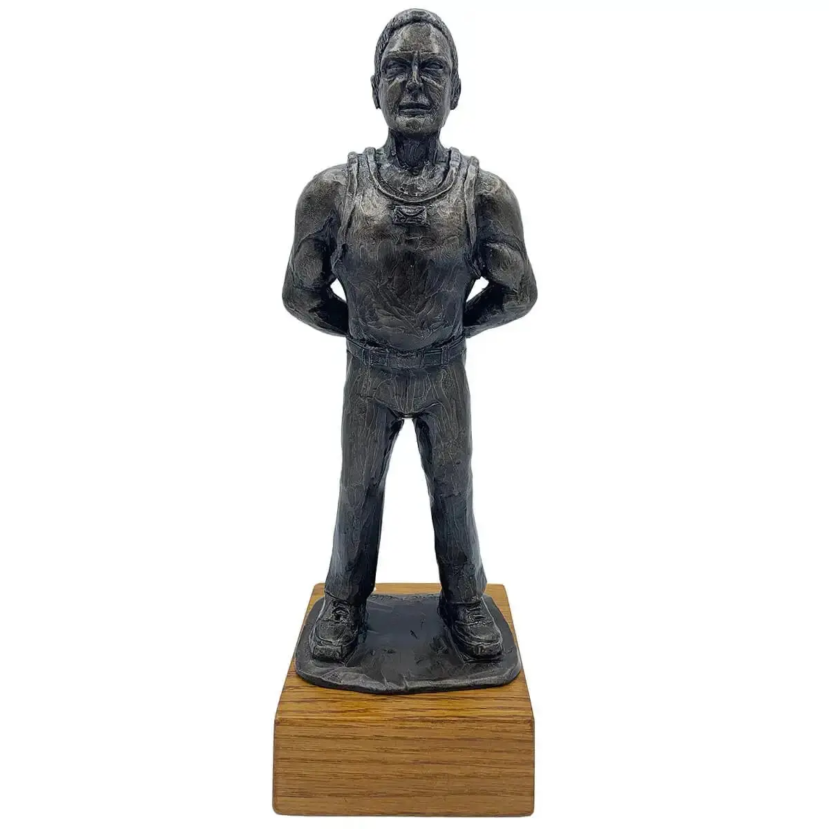 Physical Training Instructor Bronze Resin Statue 1