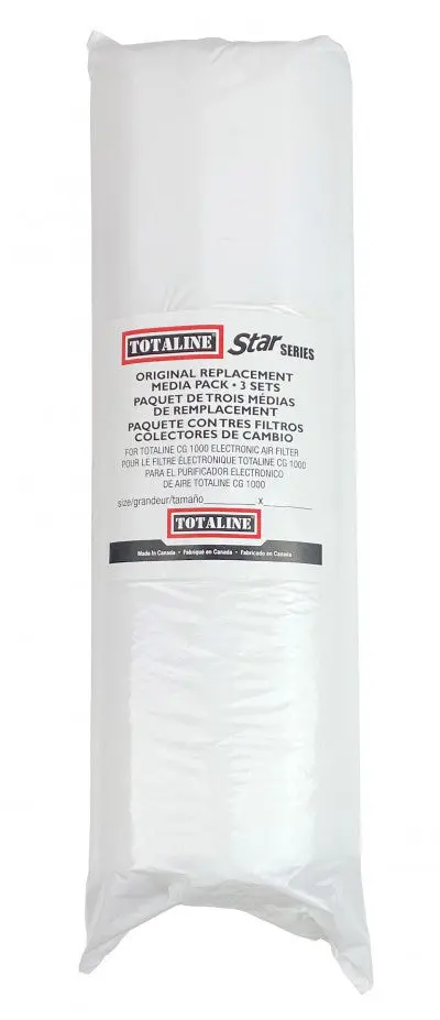 Totaline P101-1621M - 16" X 21" Star Series Electronic Air Cleaner Media Pads, 3-Pack (6 Pads) 1
