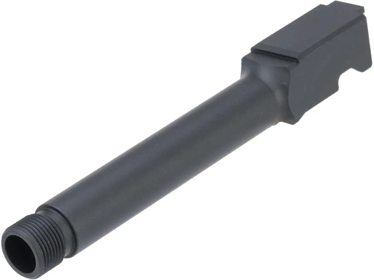 Pro-Arms Cnc Aluminum Threaded Outer Barrel For Vfc Elite Force G17 Gen 3/4 Gbb Pistols (Black) 1