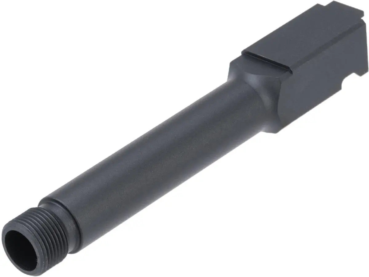 Pro-Arms Cnc Aluminum Threaded Outer Barrel For Vfc Glock 19X (Black / Titanium Nitride) 1