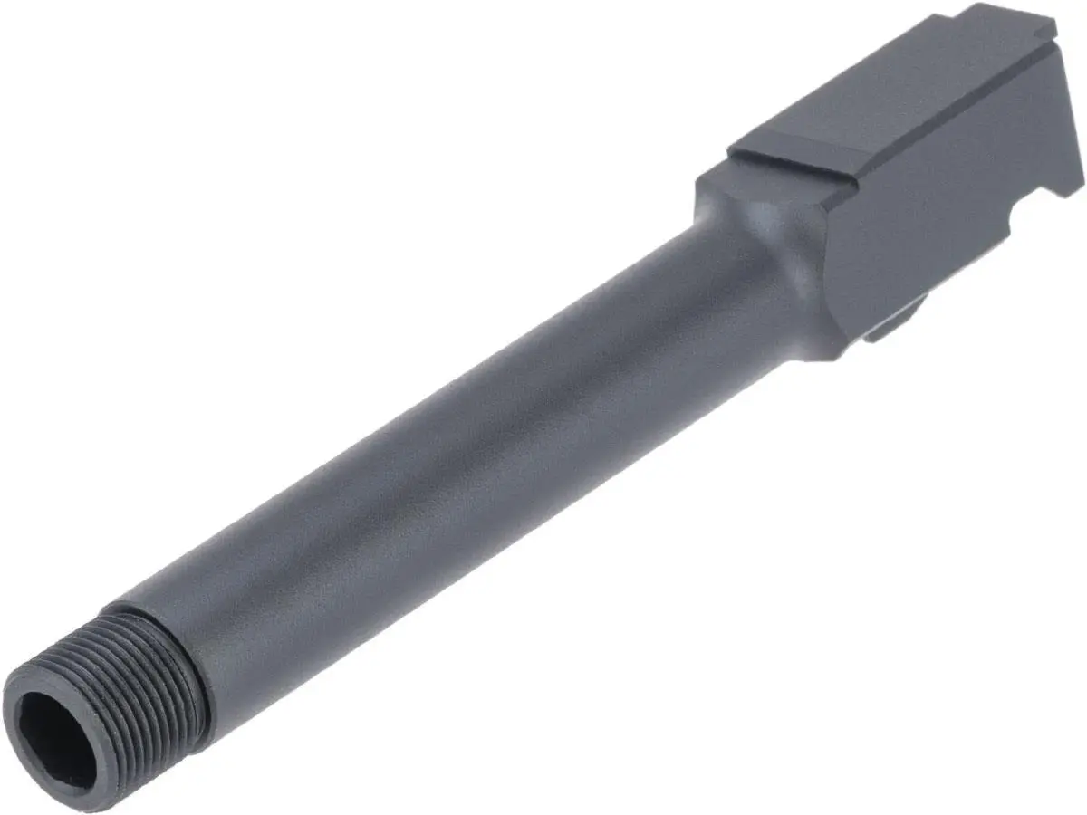 Pro-Arms Cnc Aluminum Threaded Outer Barrel For Vfc Elite Force G17 Gen 5 Gbb Pistols (Black) 1