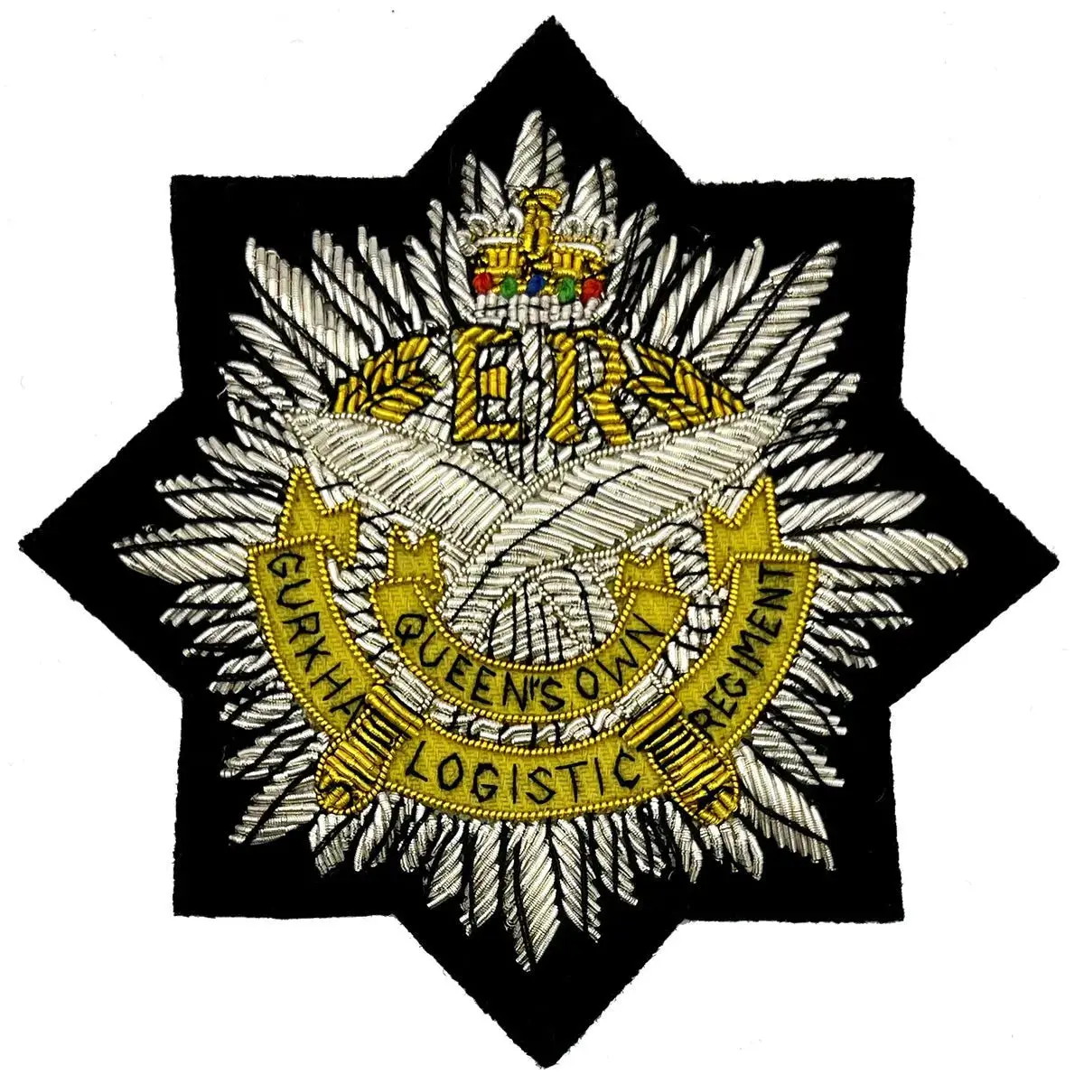 Queens' Own Gurkha Logistics Regiment Blazer Badge 1