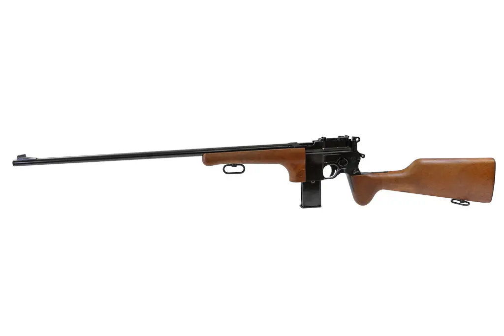We-Tech M712 Black Full Metal Full Size Gbb Carbine With Mock Wood Stock 1