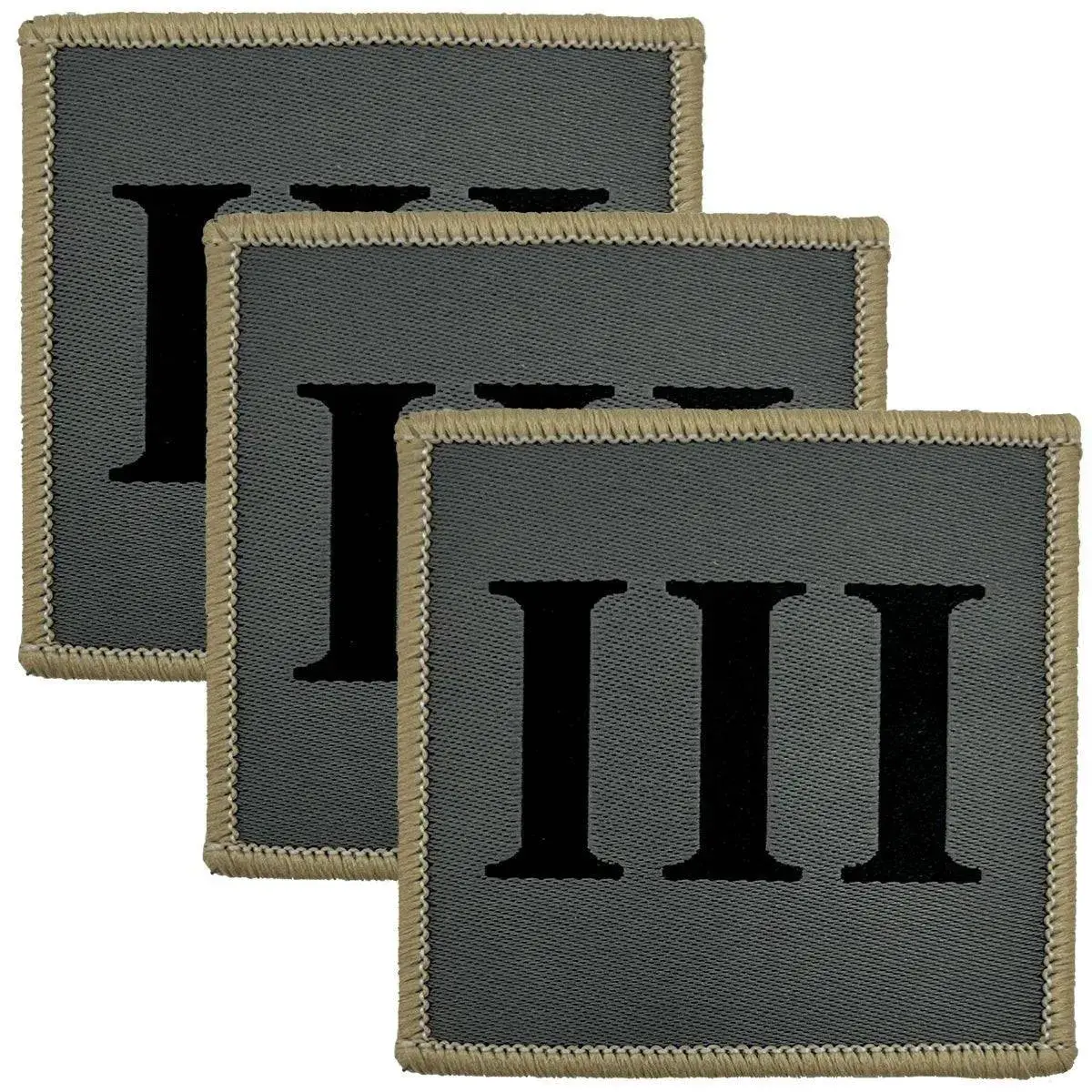 Ranger Regiment Iii Iron On Trf Badge With Tan Border 2