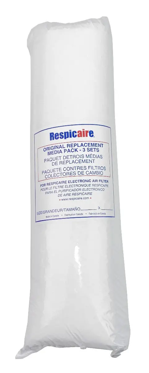Respicaire Res-4Pademcd1620 - 16" X 20" X 1" Microclean 95 Media Pads, 3-Pack 1