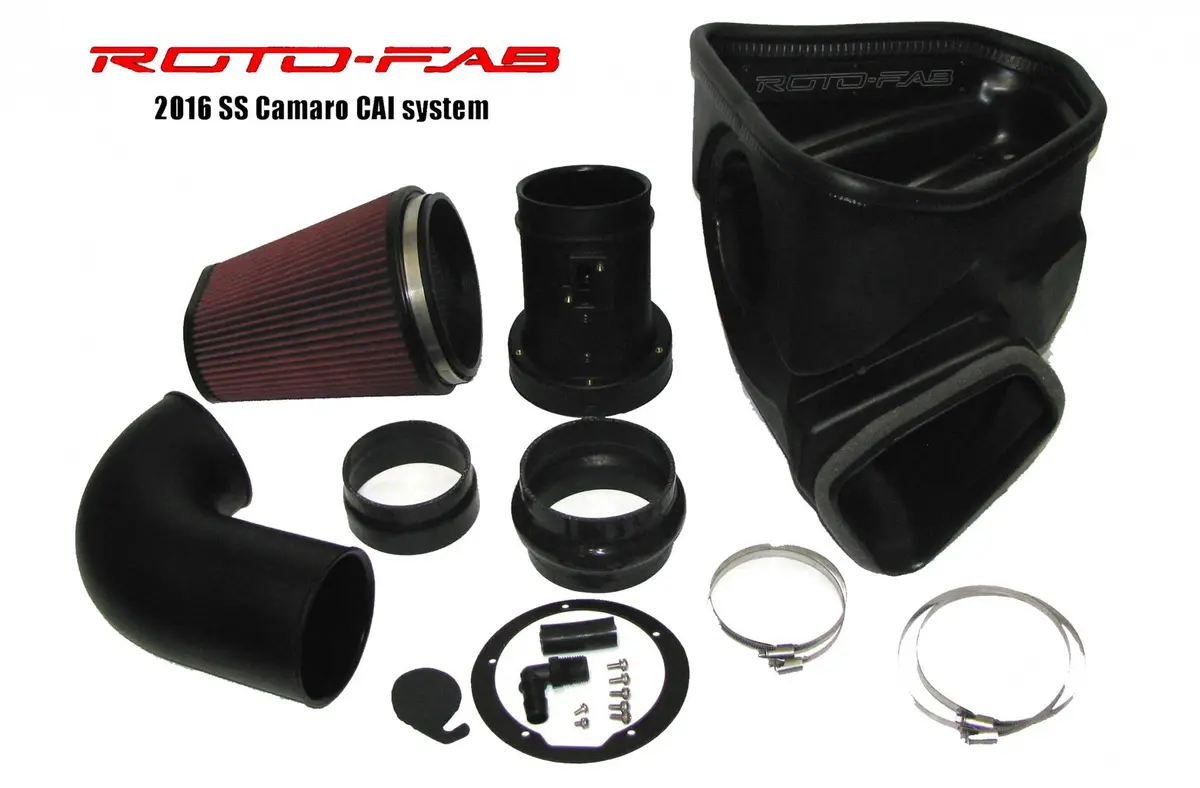 Roto-Fab Cold Air Intake System 2016-2024 Camaro Ss 1