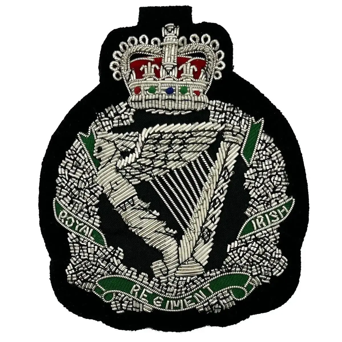 Royal Irish Regiment Bullion Blazer Badge 1