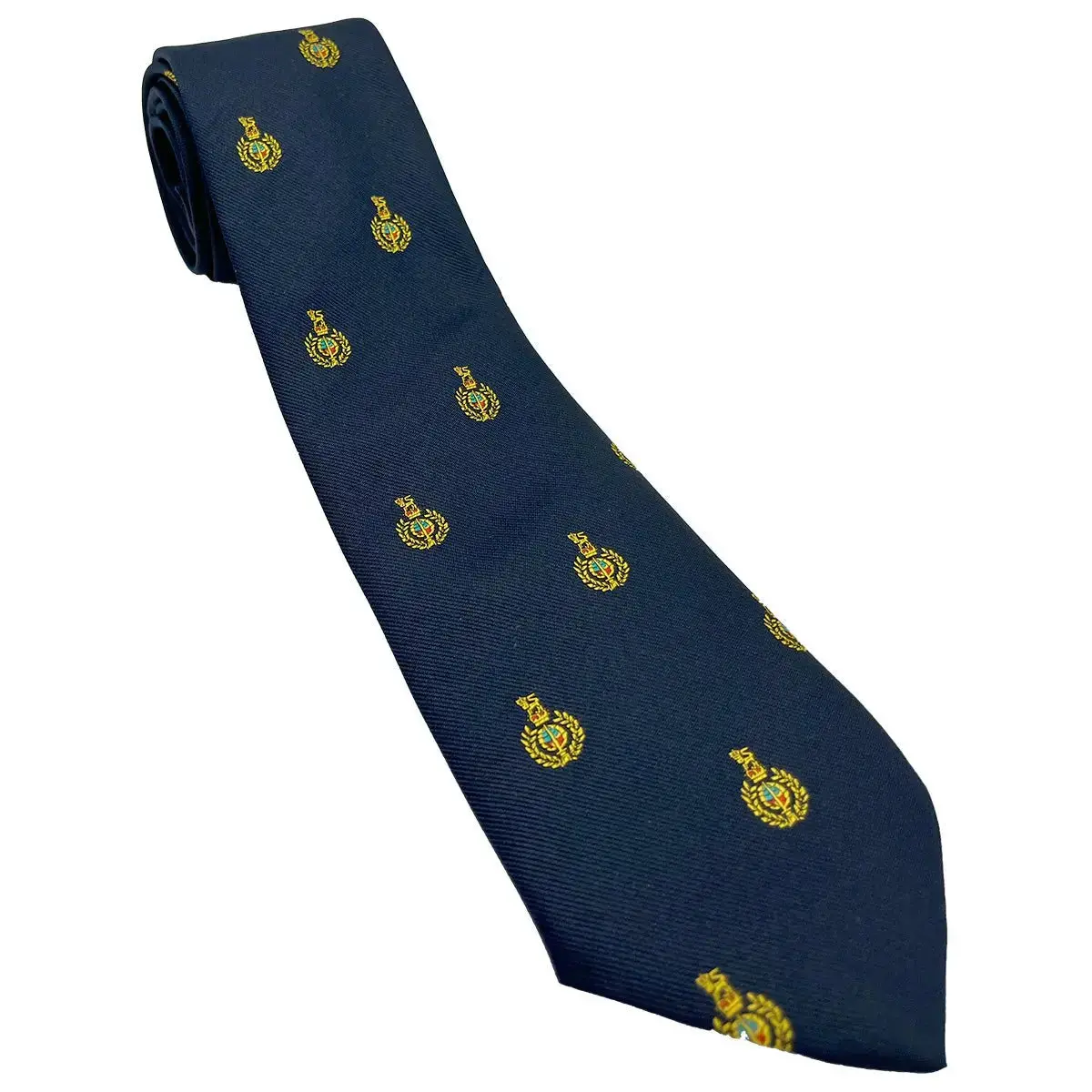 Royal Marines Commando Crest Regimental Polyester Tie 1
